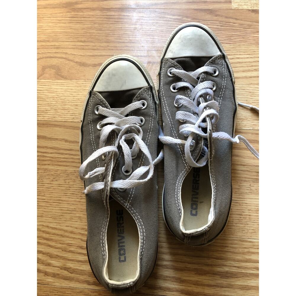 Converse All Star Unisex Low Top Sneakers Gray Men’s Size 6 Women’s Size 8